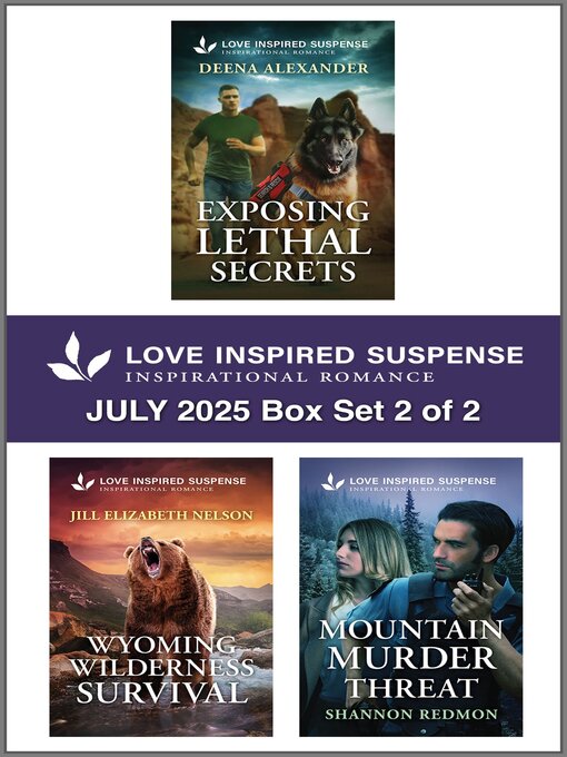 Cover image for Love Inspired Suspense July 2025--Box Set 2 of 2